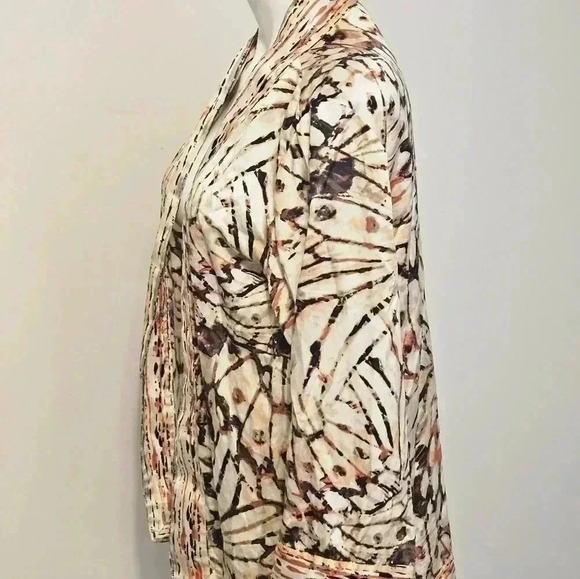 Chico's Silk Blend Komono Size 2 - Picture 3 of 6